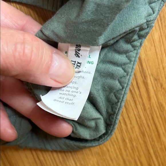 Aerie Ribbed Sage Green Bralette-Size XXL. - Picture 3 of 3